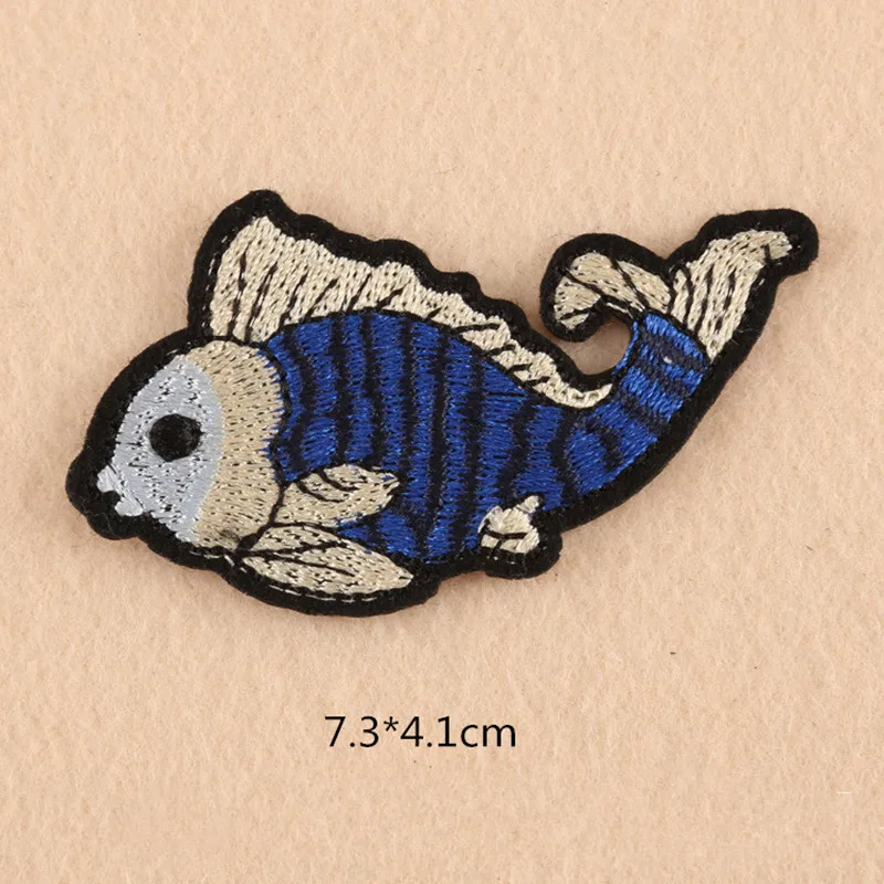 Одежда diy заплаты вышивки панк Русалка нашивка в виде ракушки для одежды цветок