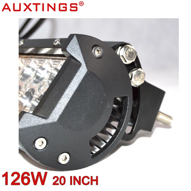 Auxtings 126 Вт 20 дюймов ATV UTV комбинированный луч с двумя рядами CE RoHS 4x4 внедорожный