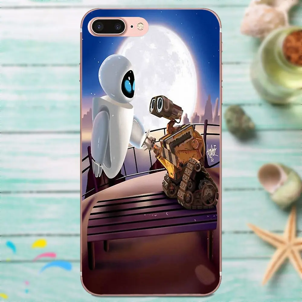 Best Friends Wall e And Eve для Xiaomi Mi3 Mi4 Mi4C Mi4i Mi5 Mi 5S 5X6 6X8 SE A1 Max Mix 2 Note 3 4 Мягкий силиконовый