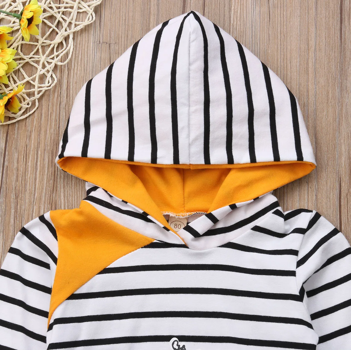 2018 Осень Новый Бренд хлопковые для маленьких девочек в полоску мальчиков с