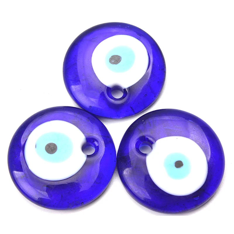 1 шт. 3 см турецкие синие ожерелья от сглаза Подвески высококачественные