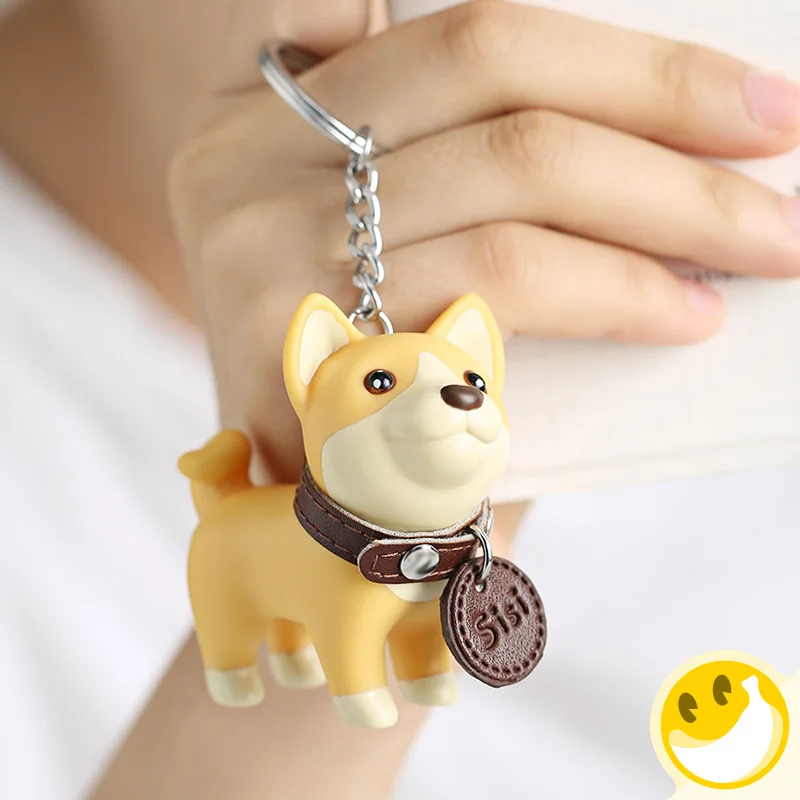 Подвески для автомобиля в виде милой собаки Шиба ину|key rings for car|key pendant carcar ring |