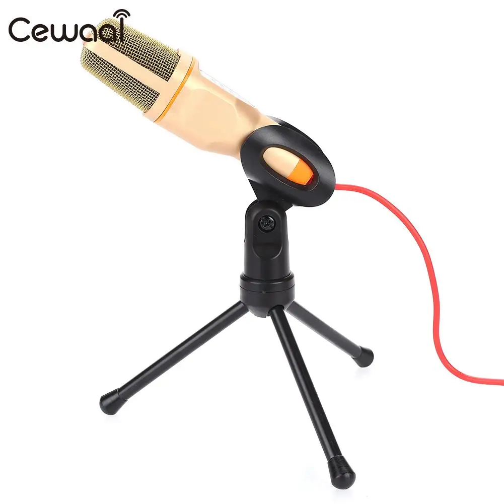 Microphone Desktop Sound Studio Convenient Dynamic Mic Live Streaming Holder Condenser Gold Voice Recording | Электроника