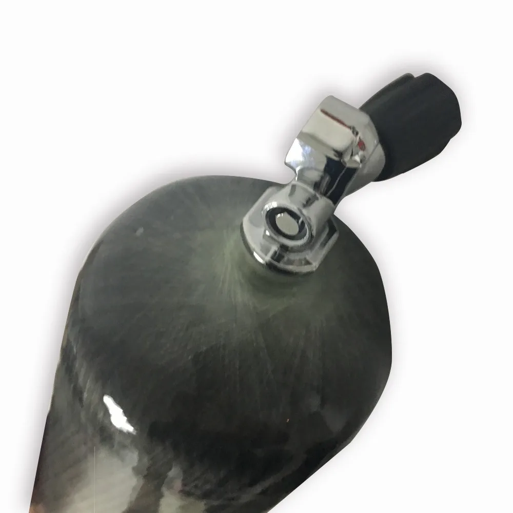 AC10921 Paintball Gun Pistol/Scuba Diving Tank /300bar Carbon Fiber 9L Pcp Compressed Air Rifle/Airforce Condor&Hpa Gauge Valve