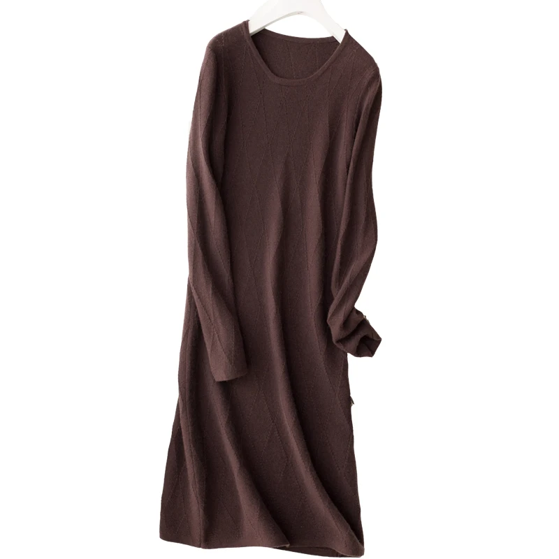 Свитер женский длинный из 100% кашемира | Женская одежда