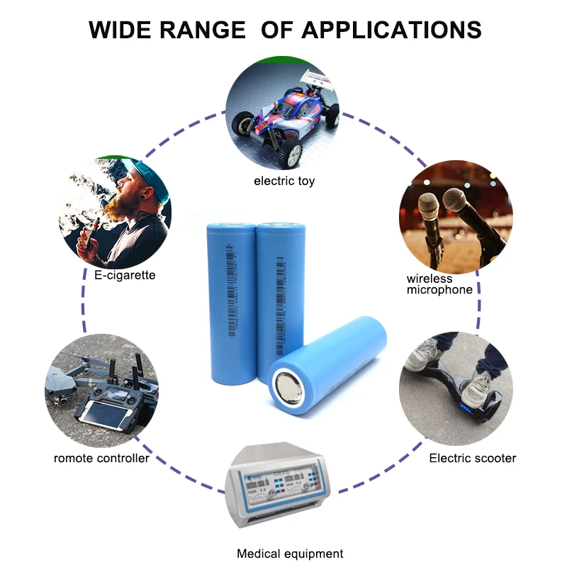 21700 батарея 4000mAh 30A электрическая сигаретная батарея 21700 для отвертки Фонарик PK NCR21700A для samsung INR21700 30T