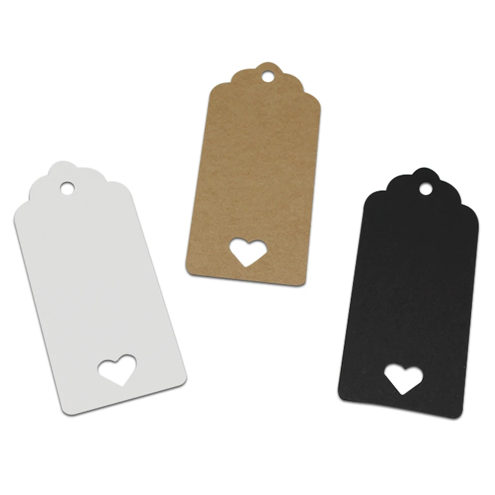 50 шт. 9*4 см самодельные бирки из крафт бумаги коричневая прямоугольная фотобумага