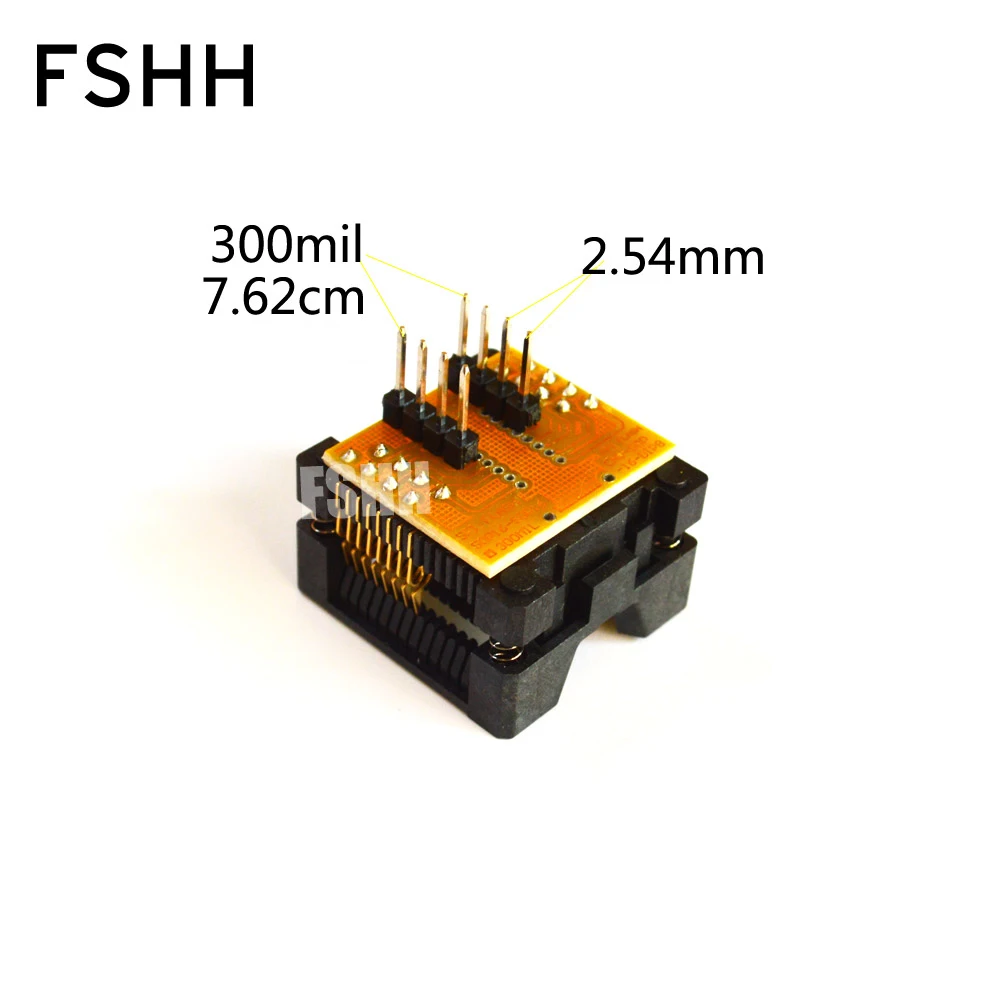 CNV-SOP16(H)DIP8 адаптер для EZP2010 CH2015 CH2016 программатор SOP16/SOIC16(300mil) Тестовая розетка/IC