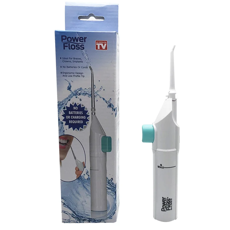 1pc Portable Water Floss Dental Spray Collection No Battery Cleaning Whitening Kit Cleaner | Бытовая техника