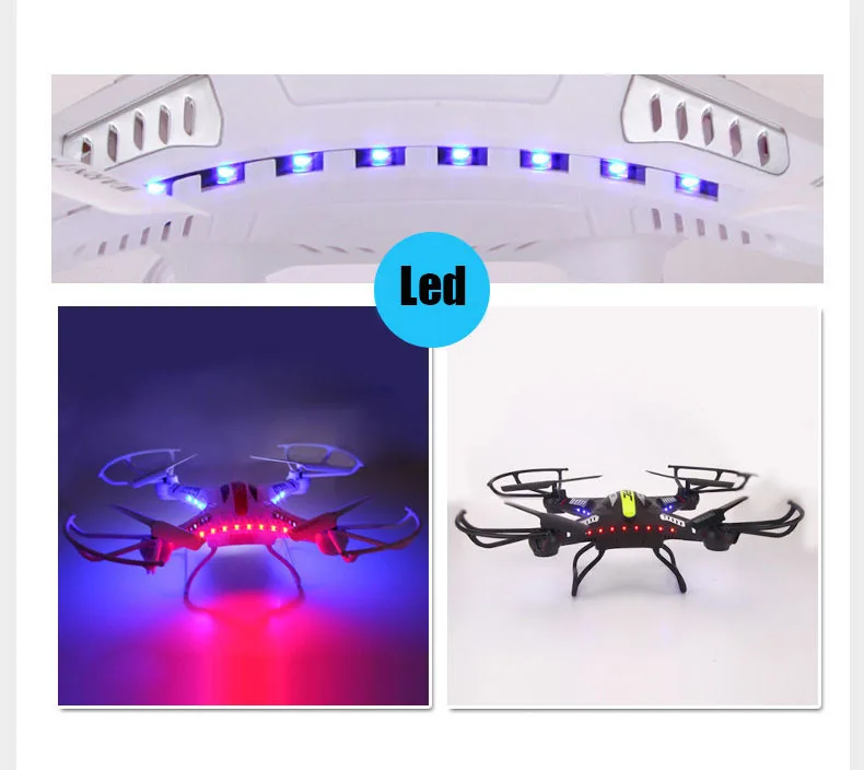 2015 Фирменная Новинка JJRC H8C Квадрокоптер с дистанционным управлением 2.0MP Камера