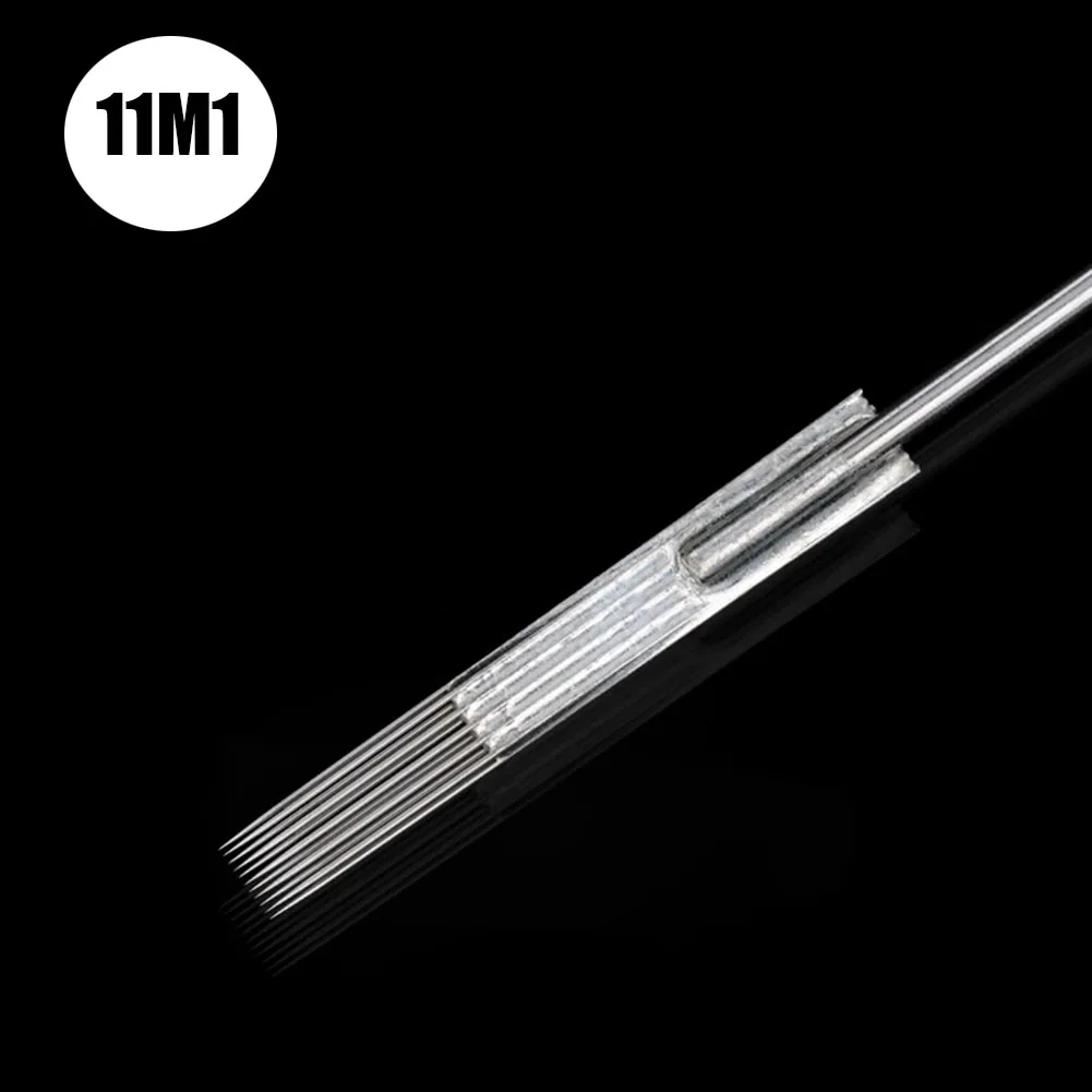 Бесплатная доставка 50 шт 5M1/7M1/9M1/11M1/13M1 тату микроблейдинг ручные иглы машина