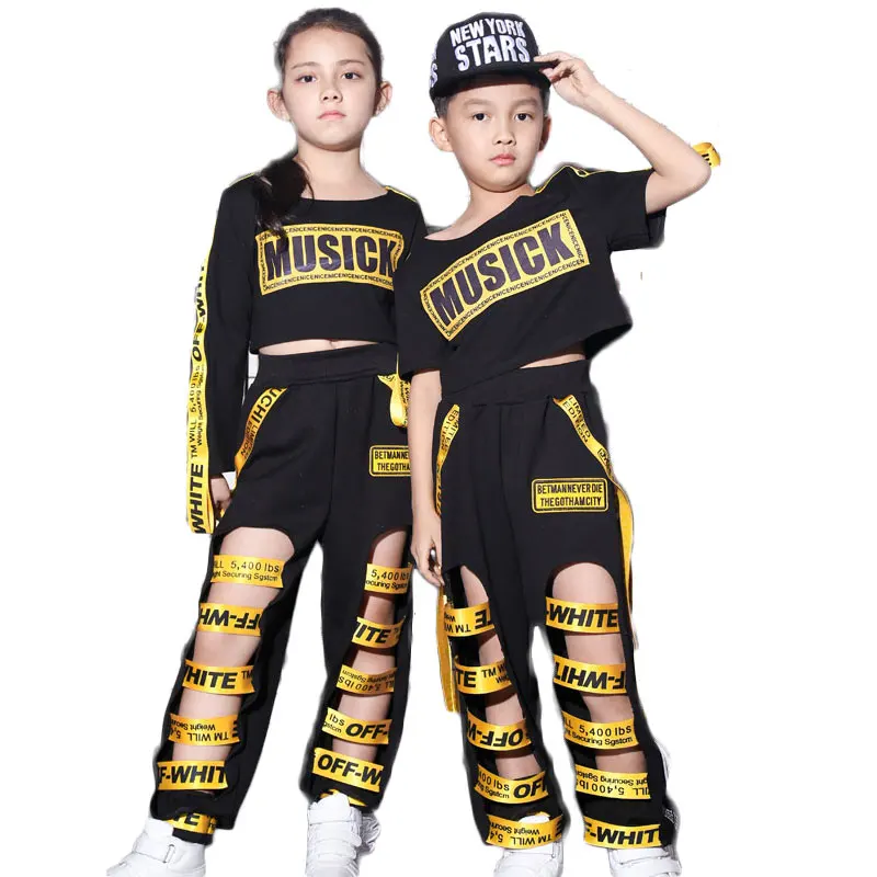 Высококачественный новый 2019 детский уличный танцевальный набор в стиле хип хоп