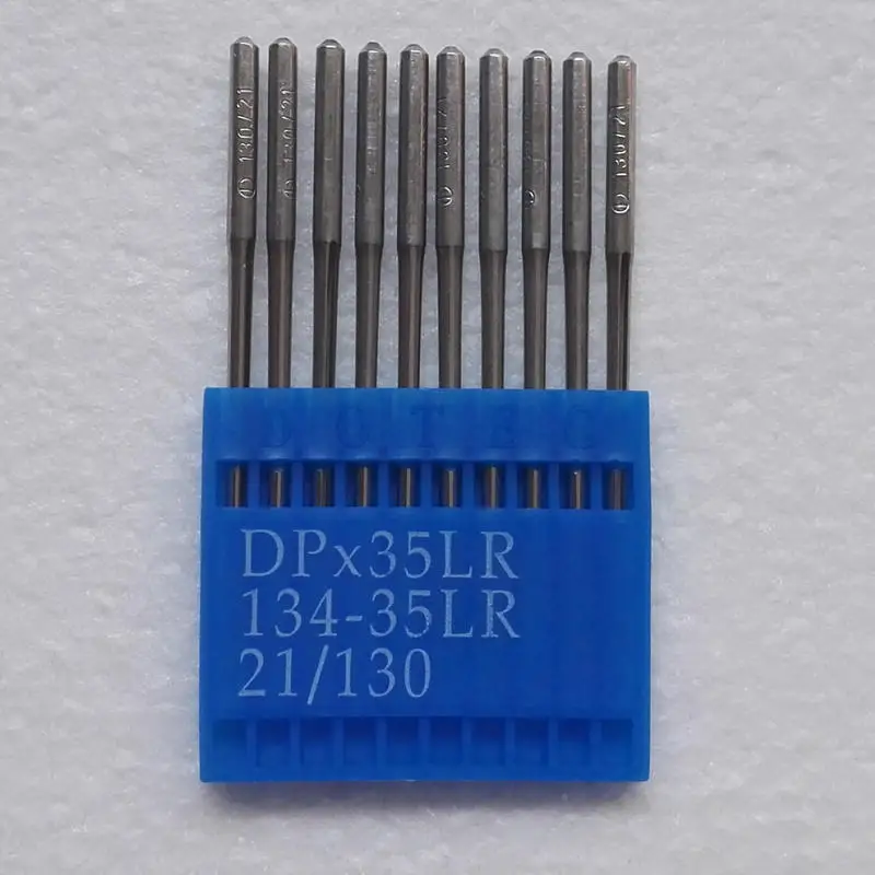 size 130 DPX35LR 2134-35LR 134-35LR Dotec 10 шт. кожаные швейные иглы для почтовой промышленной швейной машины singer, juki consew seiko - Цвет: size 130