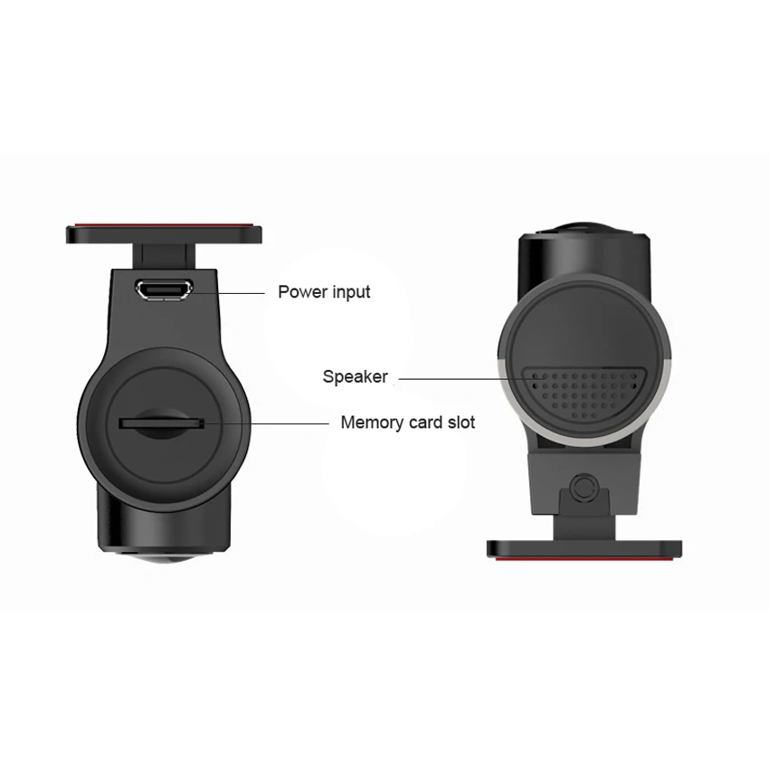 저렴한 ASNTAR 스마트 WiFi 자동차 DVR 360/170 학위 무선 자동차 대시 1080P 풀 HD 밤 버전 스냅 샷 자동 운전 레코더 캠