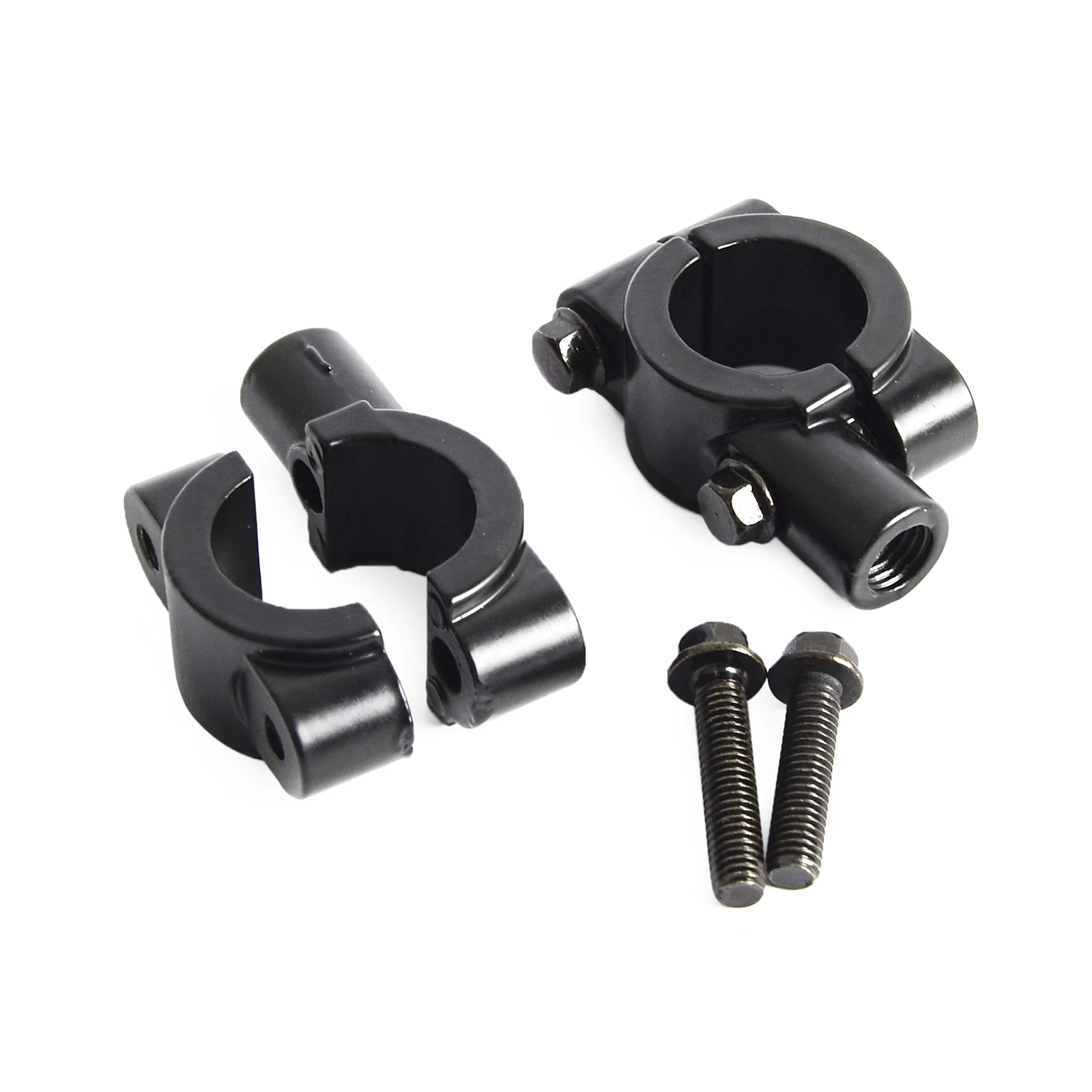 

Motorcycle 7/8"(22mm) Handle Bar Mirror Mount Holder Clamp Adaptor 8/10MM Thread For KTM Honda Yamaha Harley Suzuki ATV Scooter