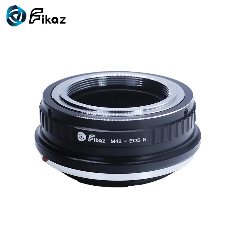 Кольцо адаптер Fikaz для объектива камеры с резьбой M42 корпуса Canon EOS R RF|Адаптеры