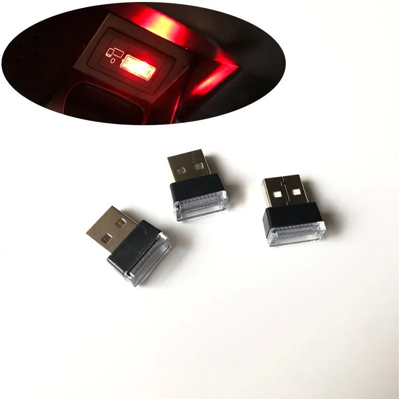1 шт. автомобильные USB светодиодные атмосферные декоративные огни для BMW 2 3 4 5 6