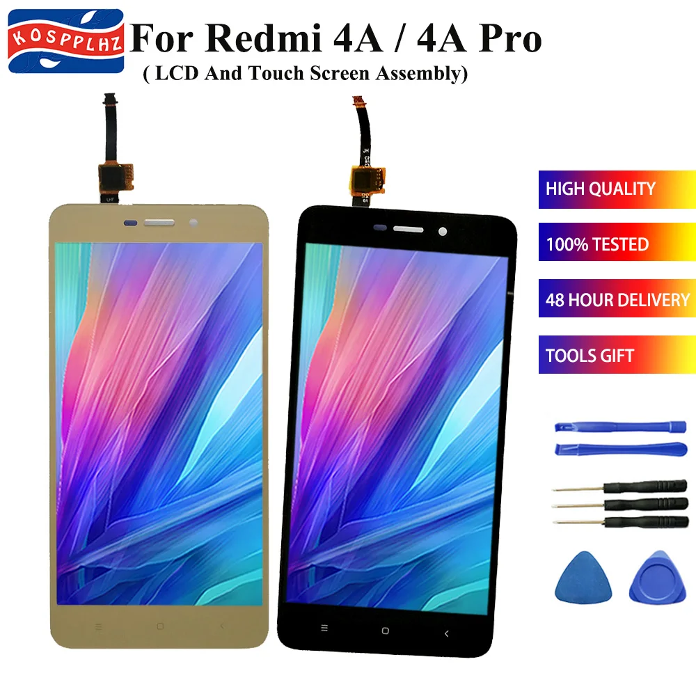 5.0&quot For Xiaomi Redmi 4A 4 pro LCD Display +Touch Screen Sensor Digitizer Assembly for Redmi4a Redmi4Pro lcd + tools | Мобильные