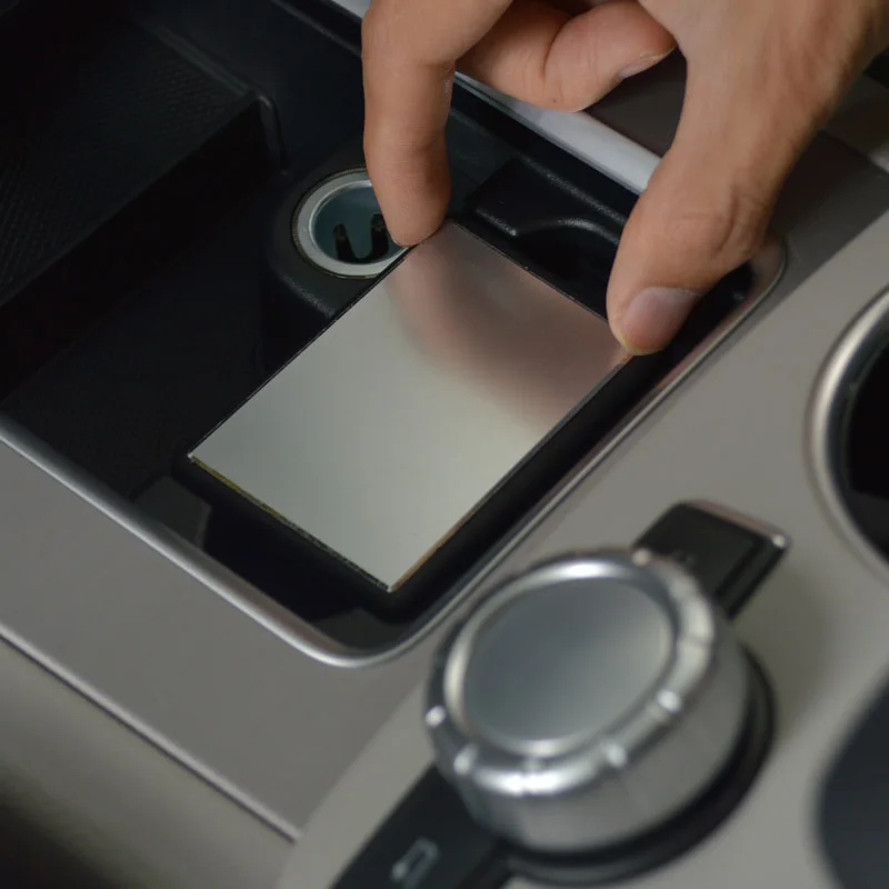 

Car Ashtray Panel Decoration Sequins Cover Trim Car Styling Aluminum Alloy For Mercedes Benz GLK X204 2008-2015