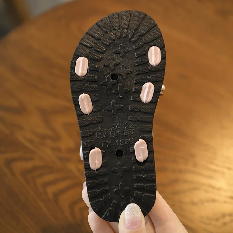 

Children Girls Sandals Slippers Princess Kids Toddler Sandals Beach Shoes Baby Infant Fashion Hot Sale Sandals for Daughter