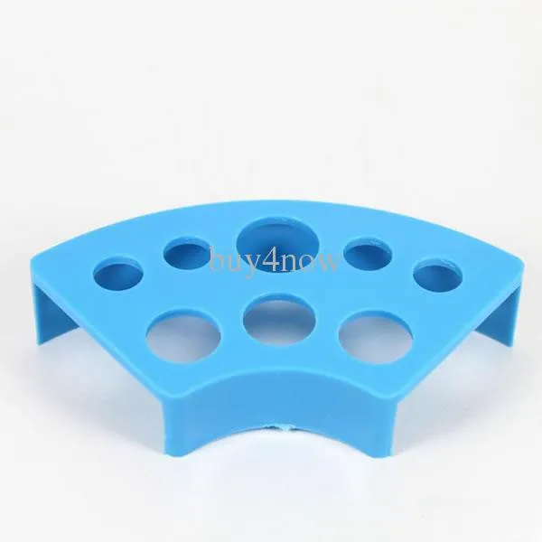 High Quliaty Iron tattoo Ink Cup stand Holder 8 holes with 7 Ink Cup Plastic Ink Cup Holder free shipping supply