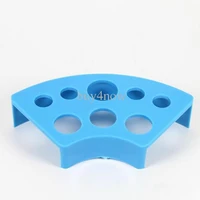 high quliaty iron tattoo ink cup stand holder 8 holes with 7 ink cup plastic ink cup holder free shipping supply