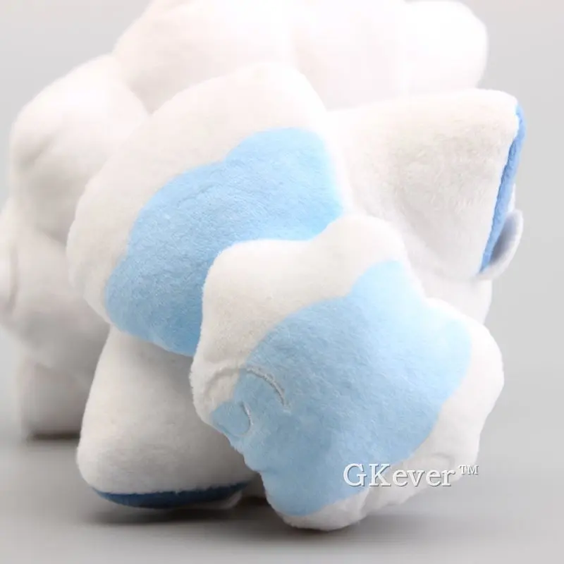 

High Quality 10 Pcs/Lot Q Version Alola Vulpix Plush Dolls Cute Vulpix Soft Toys Stuffed Animals 6"15 cm