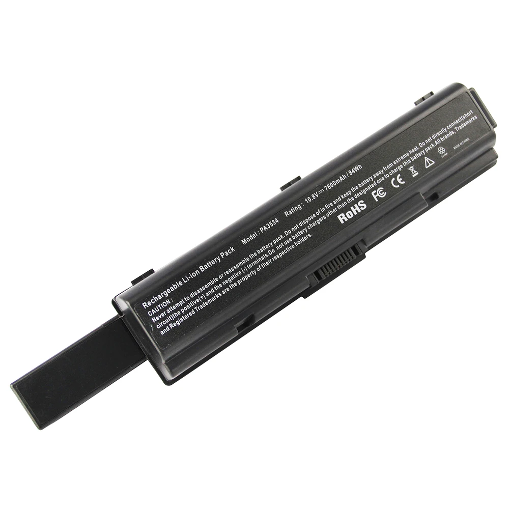 7800 мАч для ноутбука Toshiba PA3534 PA3533U PA3534U PA3535U AX 52E T30 T31 TX 65C A200 A210 A202 A205 A215