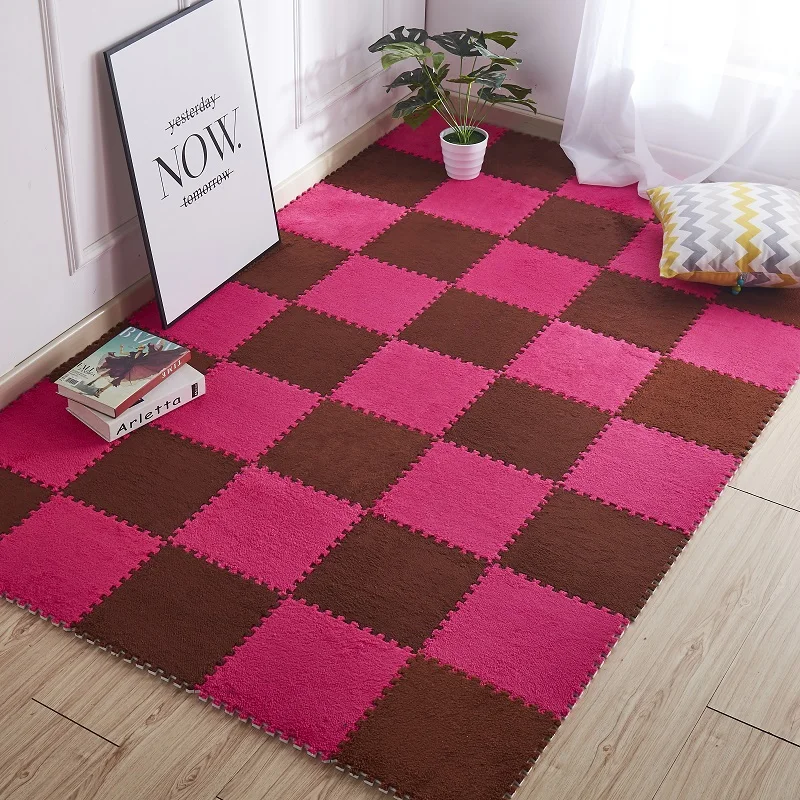 10 шт. детский бархатный коврик из пены|Ковер| |