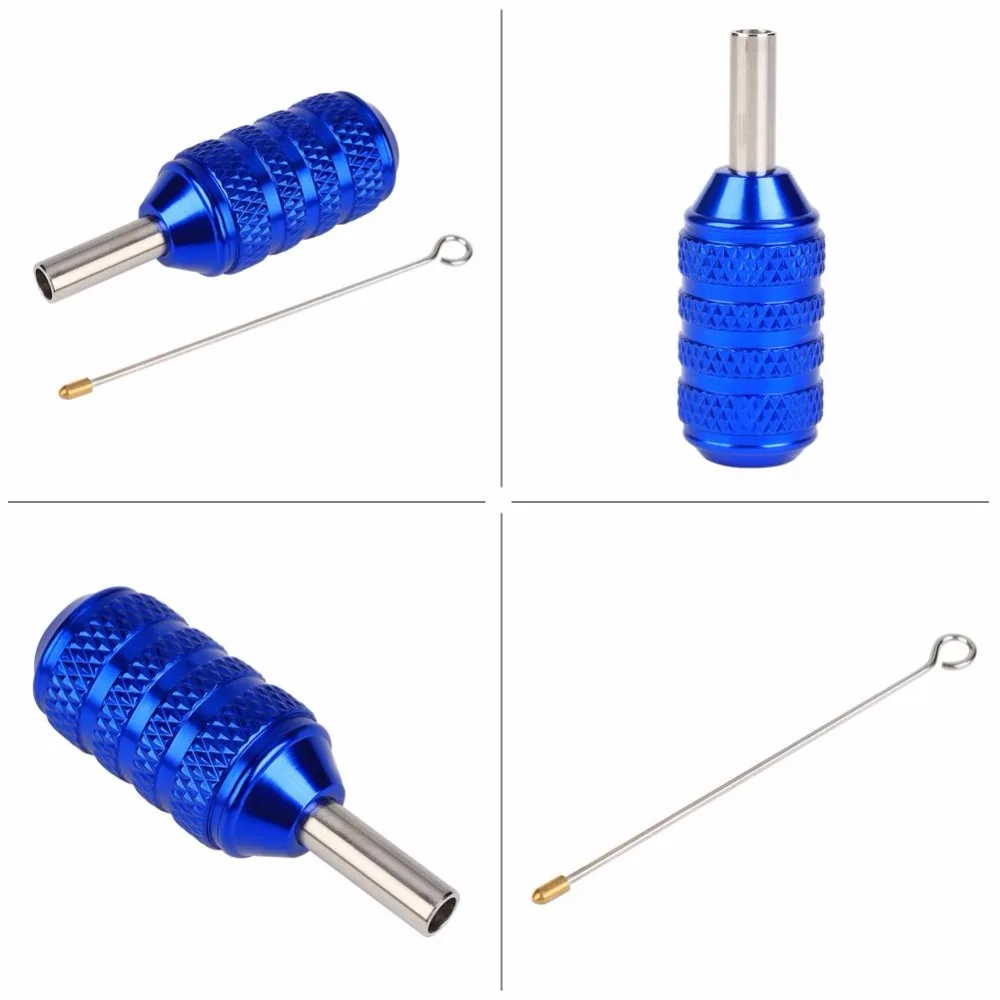 Ручка для тату 25 мм из алюминиевого сплава Ультра гладкая накатанная ручка