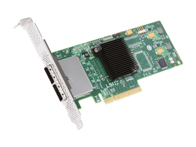 RaidStorage Avago LSI SAS 9200 8E LSISAS2008 8 портовый контроллер HBA jino SFF8088 Mini 6 ГБ PCI E 2 0 X8 сделано в