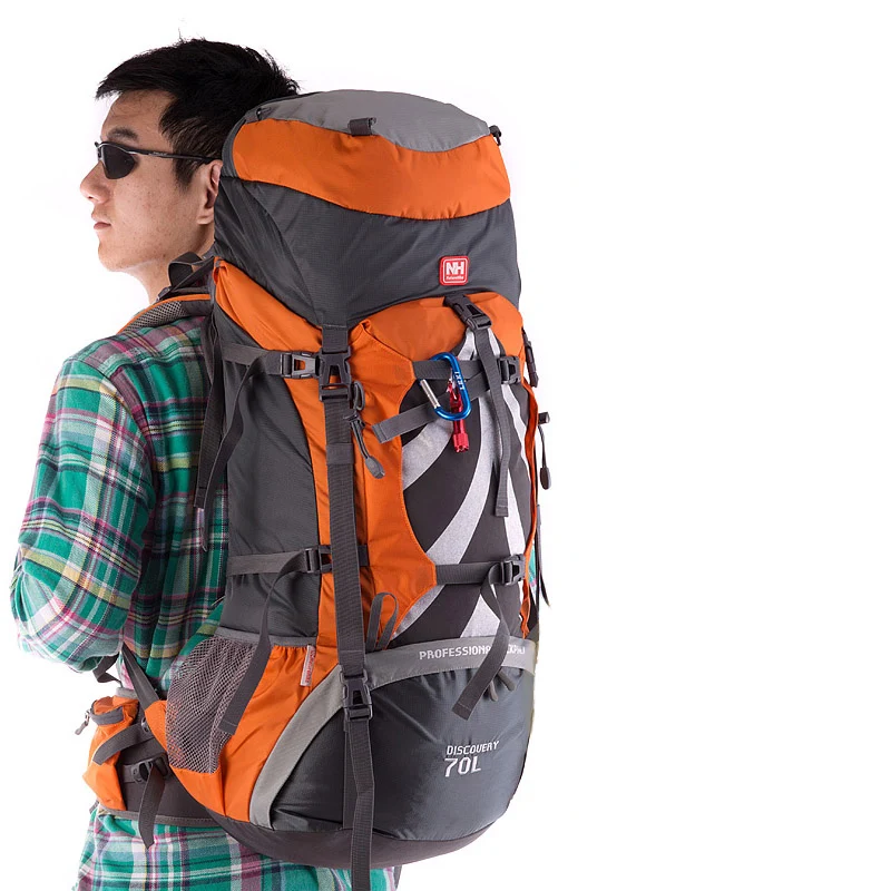 Походный рюкзак NatureHike нейлон 70 л цвета на выбор|Сумки для альпинизма| |