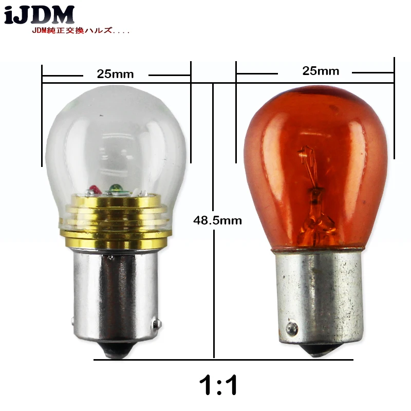 IJDM автомобильный P21W светодиодный очень яркий Q5 XP-E 5 Вт высокой мощности 1156 7506 P21W BA15S светодиодный лампы для резервного заднего хода, Ксеноновые белые