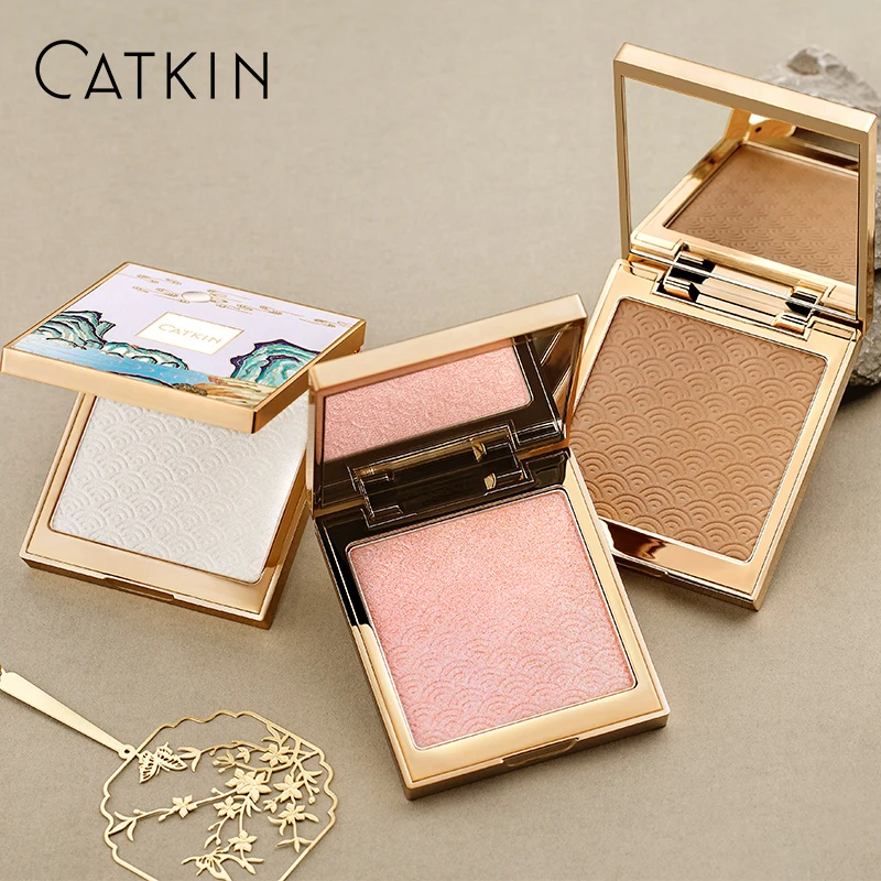 Палитра контура Moonlight CATKIN 12g консилер палитра хайлайтер макияж порошок