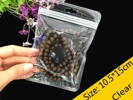 Прозрачный прозрачный одноразовый пластиковый пакет 4 размера полиэтиленовый с