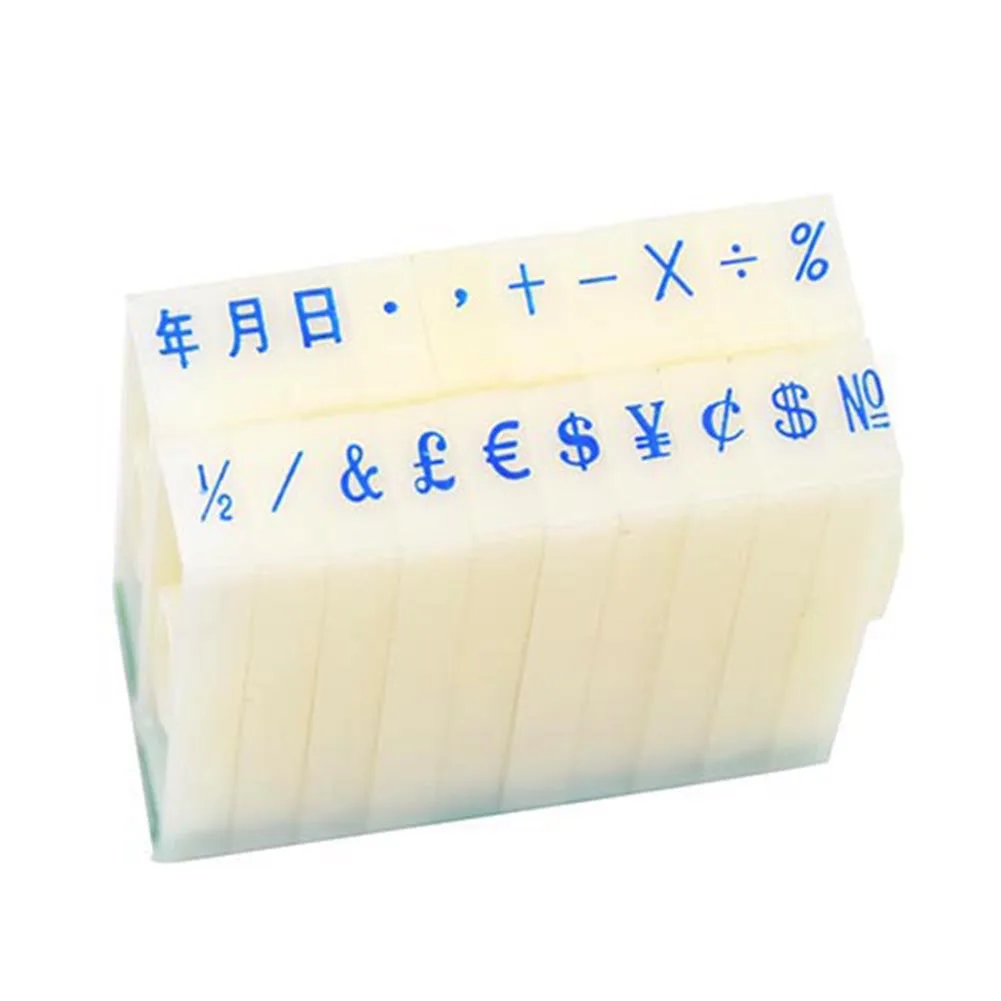 2018 новый пластиковый набор штампов из английского числа буквы алфавита для