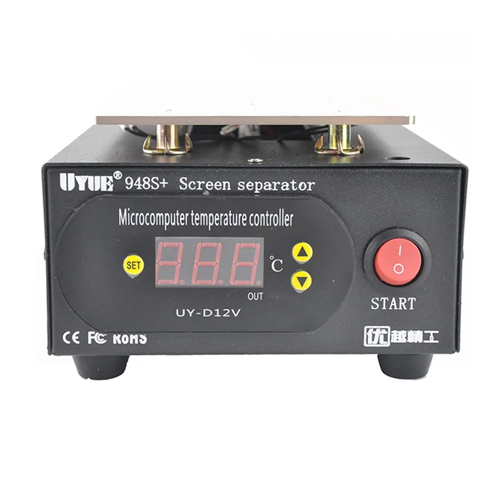 UYUE 948S+ lcd сенсорный экран Сепаратор машина набор 7 дюймов для iPhone сепаратор экран Ремонт машина Встроенный вакуумный насос