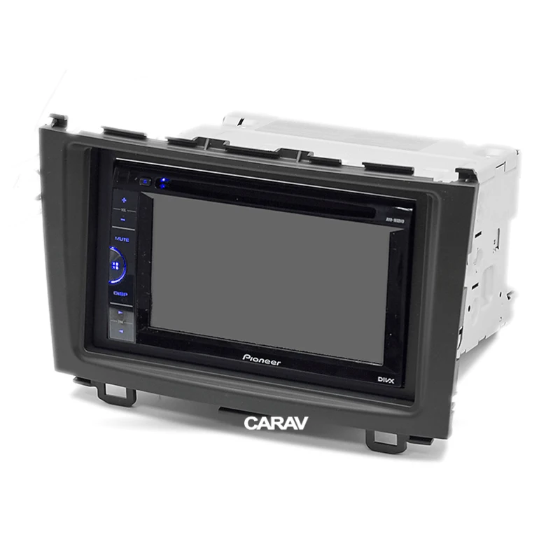 Double Din Fascia For HONDA CR-V 2007-2011 Radio DVD Stereo Panel Dash Mount Install Trim Kit Refit CARAV 07-012 | Автомобили и