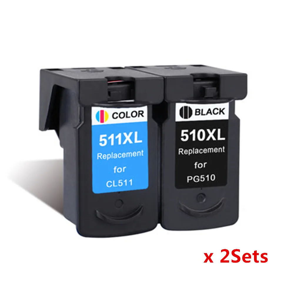 Картридж с чернилами PG510XL 510 XL CL511XL 511 XL совместимый Canon PIXMA MP250 MP230 MP240 MP252 MP270 MP272 MP280 струйный принтер - Цвет: 3BK 3C
