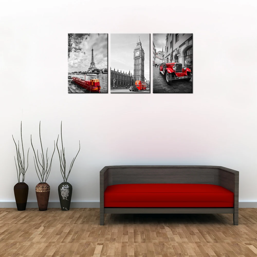 Картина на холсте архитектурный декор стены ландшафт современного города