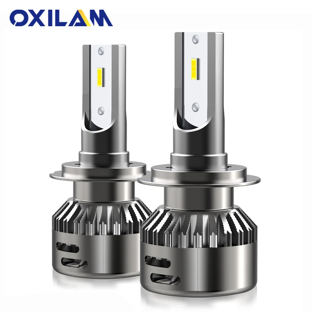 СВЕТОДИОДНАЯ головная лампа OXILAM H4 H7 6000 лм 48 Вт 9005 к белая H11 H8 HB3 HB4 9006 9012