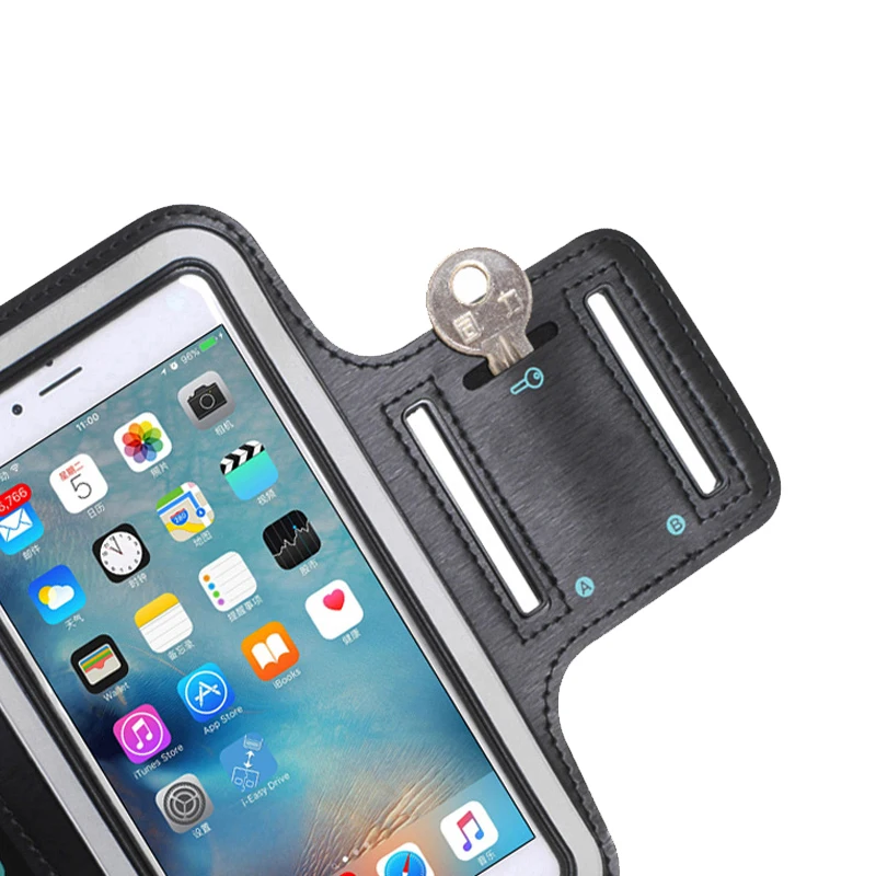 Универсальная спортивная повязка 4 7 дюйма 5 для iPhone 6 6s 8 Plus X XS мобильного телефона
