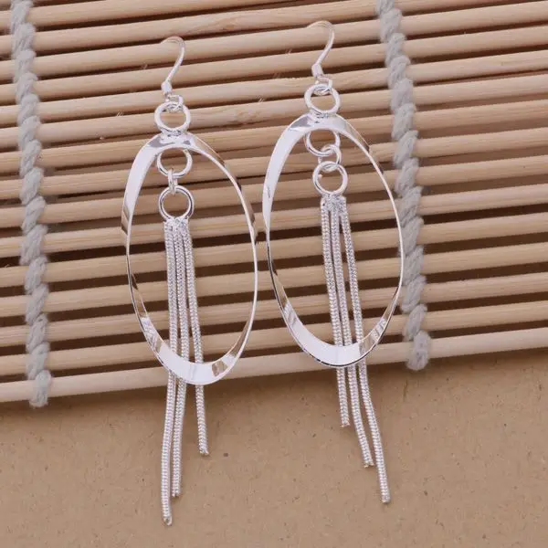 Разноцветные серьги AE524 из стерлингового серебра модные ювелирные изделия