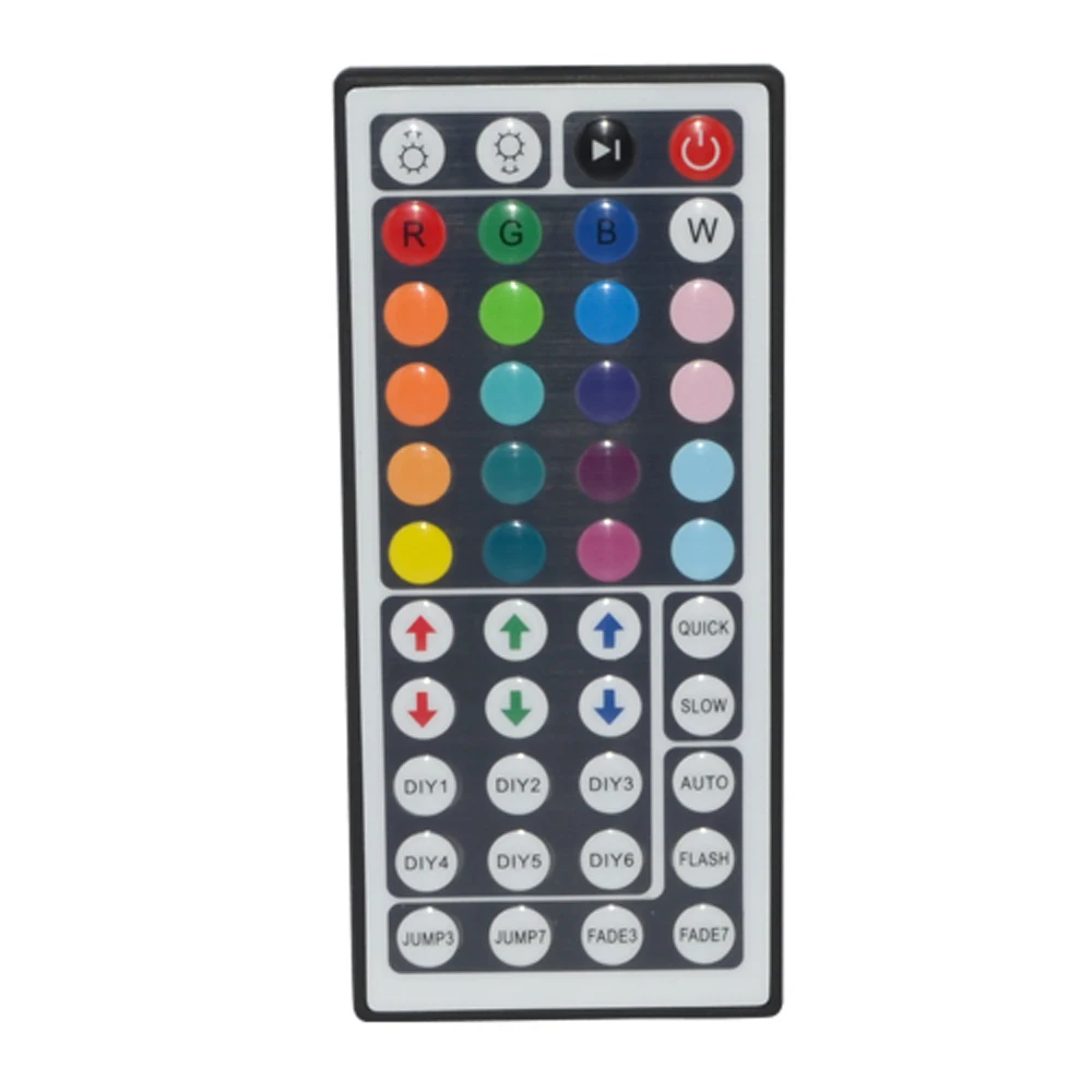 Беспроводной RGB диммер для светодиодных лент 5050 3528 44 клавиши|rgb dimmer|strip controllerrgb led