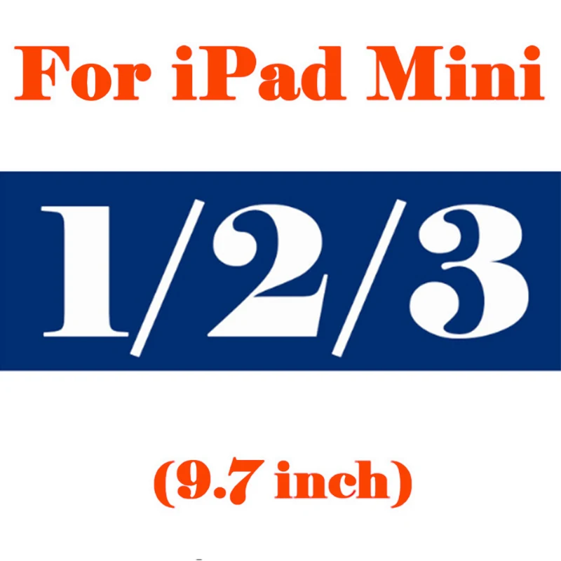 mini 1 2 3 7.9 10D полное покрытие черного цвета для ipad pro 11 защита экрана из закаленного стекла для Apple ipad 6 mini 3 4 5 air 1 2 защитная пленка - Цвет: mini 1 2 3 7.9