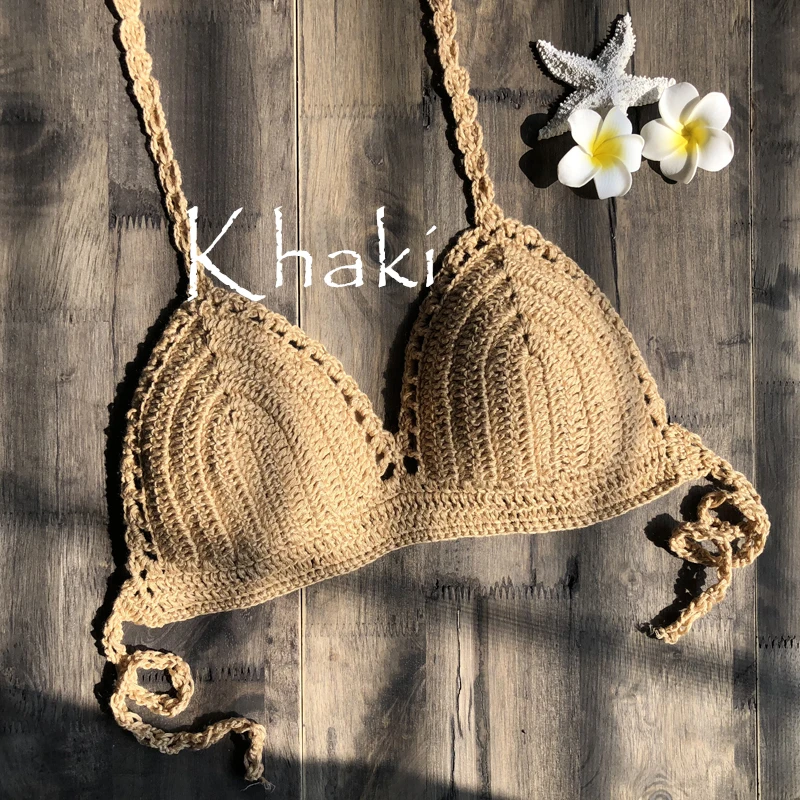 Цельные бикини купальник Mujer крючком красный верх купальника Knit Sexy Бикини Для