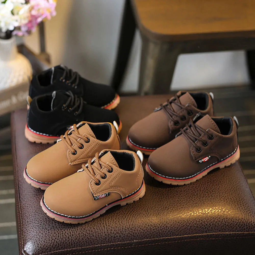 Детская обувь новинка 2018 детские зимние ботинки Детские утепленные Нескользящие