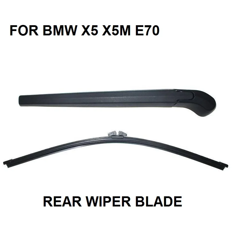 

CAR WIPER FOR BMW X5 X5M E70 REAR WIPER BLADE AND ARM BRAND NEW 2007 ONWARDS