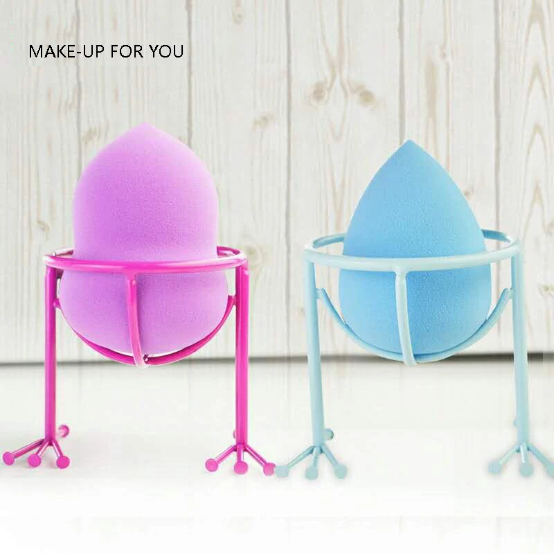 Красоты макияж Губка держатель яйцо косметический Косметическая пудра Puff