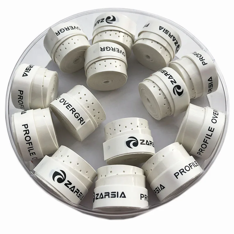20 pecs ZARSIA sticky Pro Overgrip теннисная рукоятка перфорированная для бадминтона теннисные
